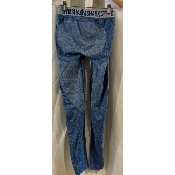 Gymshark Flex Leggings Turquoise Yoga Gym‎ Athletic Womens Size Small - Picture 3 of 4